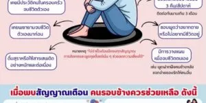 10 สัญญาณเตือน เสี่ยงฆ่าตัวตาย สังเกตได้ ก่อนสายเกินแก้