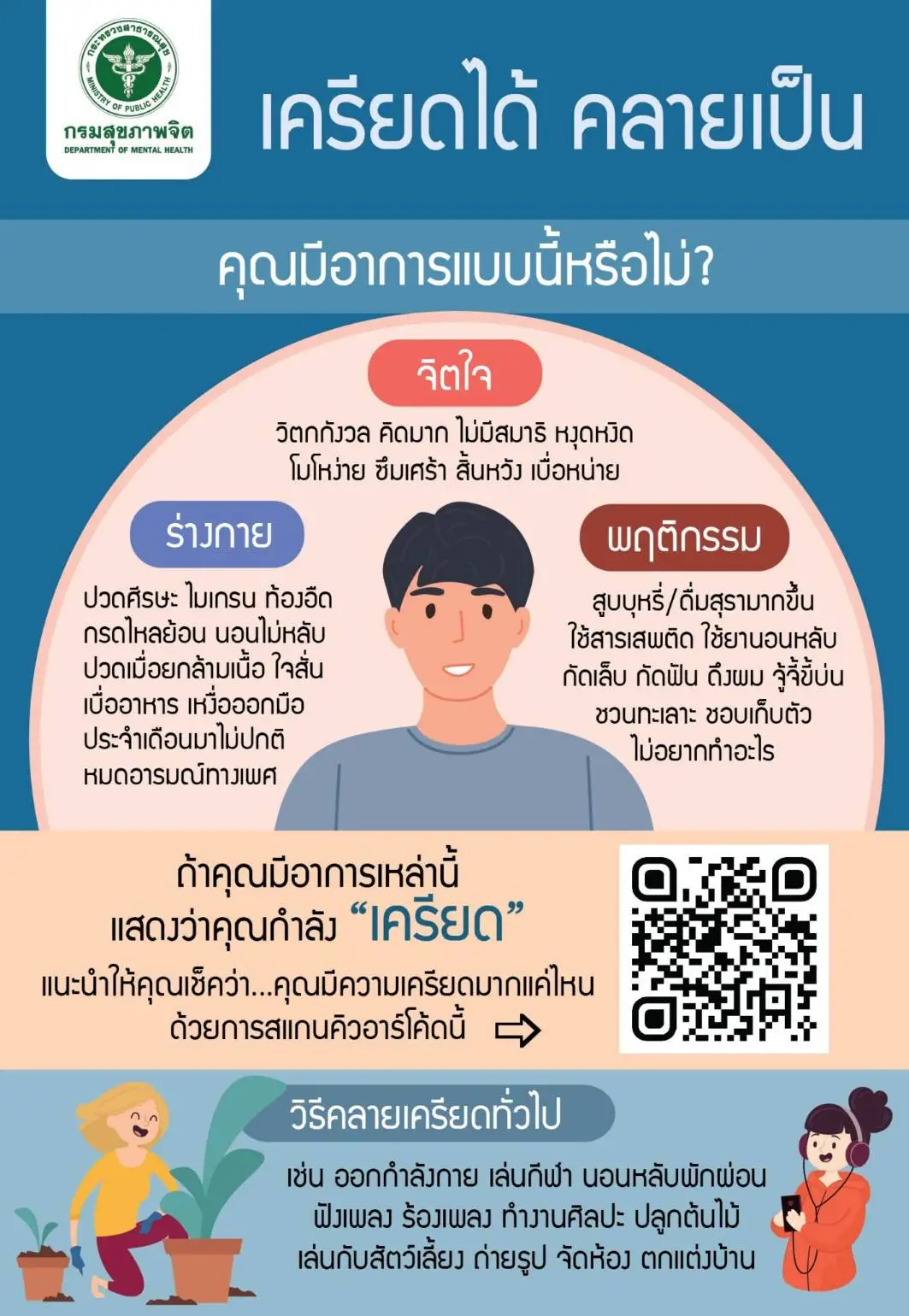 เครียดได้ คลายเป็น